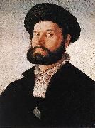 Portrait of a Venetian Man af SCOREL, Jan van